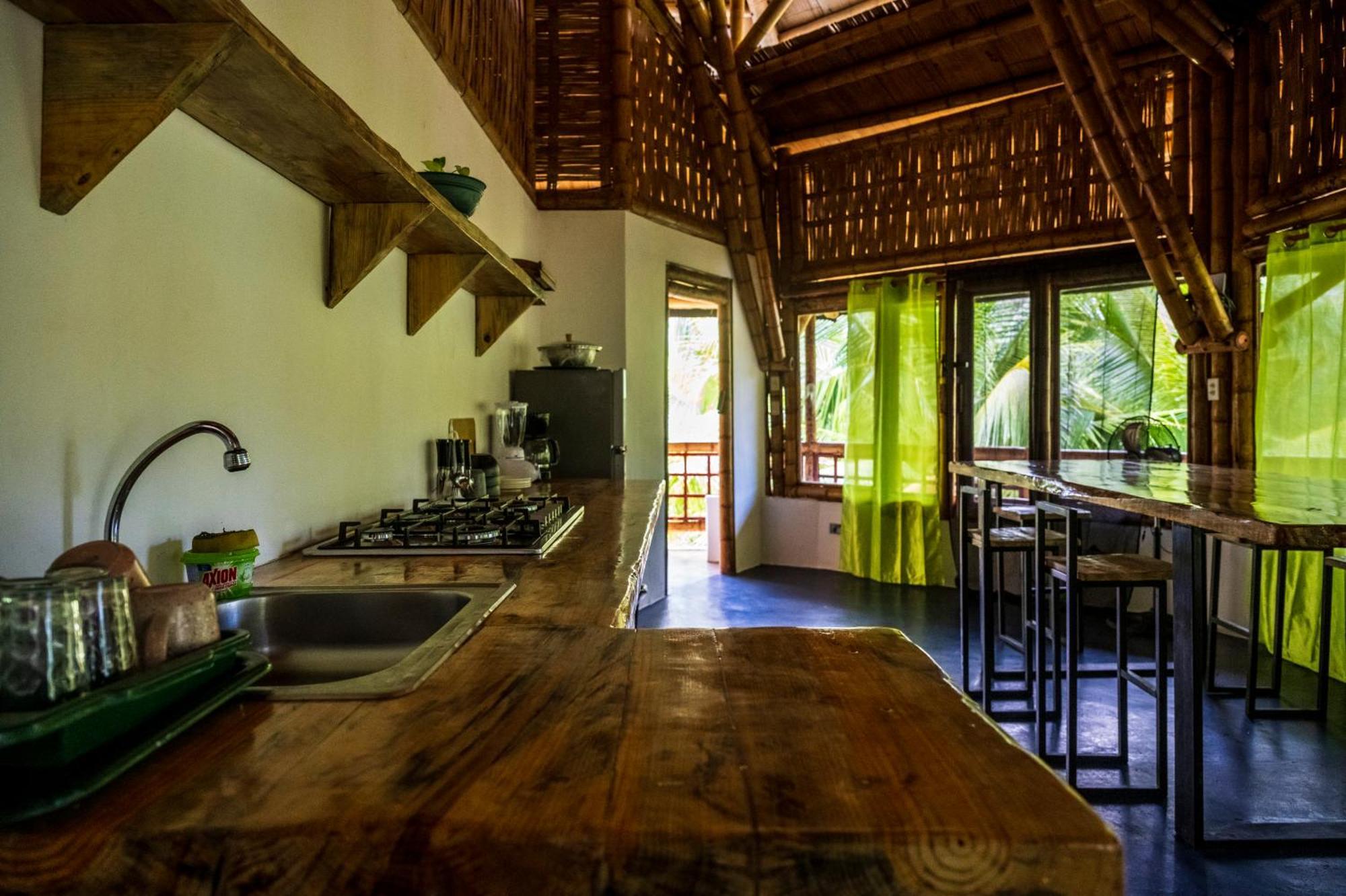סנטה קתרינה Eco-Lodge Deseo Bamboo מראה חיצוני תמונה