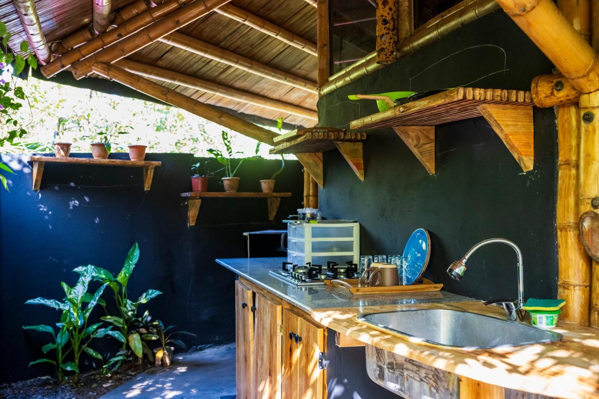 סנטה קתרינה Eco-Lodge Deseo Bamboo מראה חיצוני תמונה